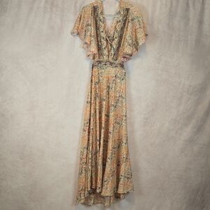 Floral Multicolor Maxi Dress